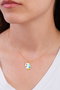 Heliophilia Silver Collar de Metal Dorado CHRM15012